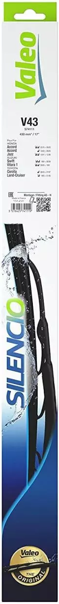 Wycieraczka przód Valeo Silencio V43 430mm, fot. 