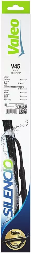 Wycieraczka przód Valeo Silencio V45 450mm, fot. 