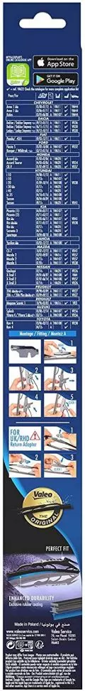 Wycieraczka przód Valeo Silencio VM22 410mm, fot. 