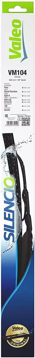 Wycieraczka przód Valeo Silencio VM104 500mm, fot. 