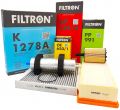 Zestaw filtrów Filtron AP139/4 K1278A OE650/1 PP991