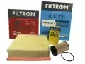  Filtr kabinowy - przeciwpyłkowy: Zestaw filtrów Filtron OE648/6 K1172 AP072/2
