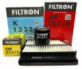  Filtr oleju: Zestaw filtrów Filtron AP107/8 K1332 OP617/1