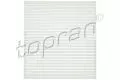  Filtr kabinowy - przeciwpyłkowy: Filtr kabiny Topran 116 694