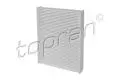  Filtr kabinowy - przeciwpyłkowy: Filtr kabiny Topran 301 763