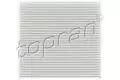  Filtr kabinowy - przeciwpyłkowy: Filtr kabiny Topran 821 093