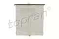  Filtr kabinowy - przeciwpyłkowy: Filtr kabiny Topran 400 207