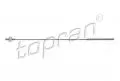 Hamulce postojowe: Linka hamulca ręcznego przód/środek Topran 701 491