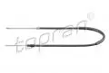 Linki hamulca ręcznego: Linka hamulca ręcznego tył L Topran 700 930