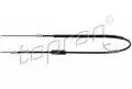 Linki hamulca ręcznego: Linka hamulca ręcznego tył L Topran 408 404