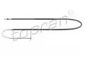 Linki hamulca ręcznego: Linka hamulca ręcznego tył L Topran 721 632