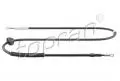 Linki hamulca ręcznego: Linka hamulca ręcznego tył L Topran 501 090