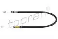 Linki hamulca ręcznego: Linka hamulca ręcznego tył L Topran 701 513