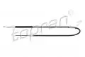 Linki hamulca ręcznego: Linka hamulca ręcznego tył L Topran 631 751