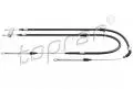 Hamulce postojowe: Linka hamulca ręcznego tył L/P Topran 721 660