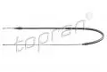 Hamulce postojowe: Linka hamulca ręcznego tył L/P Topran 701 492