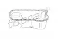  Miska olejowa: Miska olejowa (z otworem na czujnik, aluminium) Topran 117 104