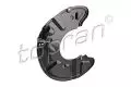 Hamulce tarczowe: Osłona tarczy hamulcowej przód L Topran 117 963