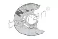Hamulce tarczowe: Osłona tarczy hamulcowej tył L Topran 116 441