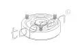 Poduszki i łożyska mocowań amortyzatorów: Poduszka kolumny Mc Phersona tył L/P Topran 502 297