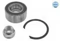 Półosie, przeguby, wały: Zestaw łożysk koła przód Meyle 214 650 0001