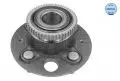 Piasta, łożysko koła: Zestaw łożyska koła z piastą tył Meyle 31-14 750 0008