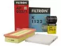  Filtr kabinowy - przeciwpyłkowy: FILTRON ZESTAW FILTRÓW FIAT PANDA 1.1 1.2 8V