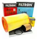 Filtr powietrza: FILTRON ZESTAW FILTRÓW FIAT BRAVO II 1.4 T-JET