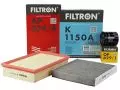 Filtr kabinowy - przeciwpyłkowy: FILTRON ZESTAW FILTRÓW FORD FOCUS MK2 1.4 1.6 16V