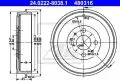 Bęben hamulcowy tył ATE 24.0222-8038.1, fot. 