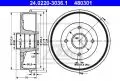 Bęben hamulcowy tył ATE 24.0220-3036.1, fot. 