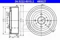 Bęben hamulcowy tył ATE 24.0222-8010.2, fot. 