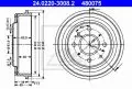 Bęben hamulcowy tył ATE 24.0220-3008.2, fot. 