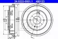 Bęben hamulcowy tył ATE 24.0222-0001.1, fot. 