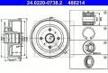 Bęben hamulcowy tył ATE 24.0220-0738.2, fot. 