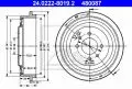 Bęben hamulcowy tył ATE 24.0222-8019.2, fot. 