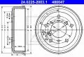 Bęben hamulcowy tył ATE 24.0225-2003.1, fot. 