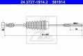  Linki i cięgna: Linka hamulca ręcznego przód 319mm ATE 24.3727-1914.2