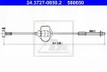  Linki i cięgna: Linka hamulca ręcznego przód 326mm ATE 24.3727-0650.2
