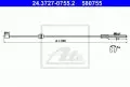  Linki i cięgna: Linka hamulca ręcznego przód 330mm ATE 24.3727-0755.2