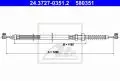  Linki i cięgna: Linka hamulca ręcznego przód lewy 1285mm ATE 24.3727-0351.2