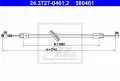  Linki i cięgna: Linka hamulca ręcznego przód lewy 2742mm ATE 24.3727-0461.2