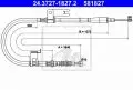  Linki i cięgna: Linka hamulca ręcznego tył lewy 1640mm ATE 24.3727-1827.2