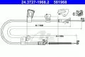  Linki i cięgna: Linka hamulca ręcznego tył lewy 1664mm/1528mm ATE 24.3727-1968.2