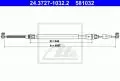  Linki i cięgna: Linka hamulca ręcznego tył lewy/prawy 1187mm ATE 24.3727-1032.2