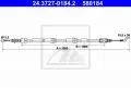  Linki i cięgna: Linka hamulca ręcznego tył lewy/prawy 1303mm ATE 24.3727-0184.2