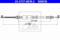  Linki i cięgna: Linka hamulca ręcznego tył lewy/prawy 1611mm ATE 24.3727-0639.2