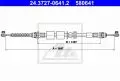  Linki i cięgna: Linka hamulca ręcznego tył lewy/prawy 1647mm ATE 24.3727-0641.2