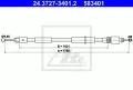  Linki i cięgna: Linka hamulca ręcznego tył lewy/prawy 1750mm ATE 24.3727-3401.2