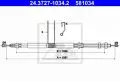  Linki i cięgna: Linka hamulca ręcznego tył prawy 1091mm ATE 24.3727-1034.2